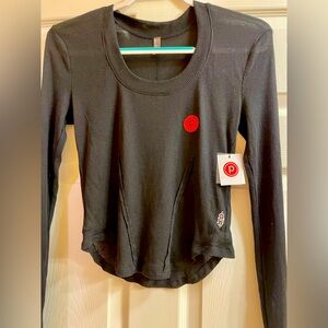 Pure Barre x Free People Movement Mind Over Matter Fitted Top- New, with tags